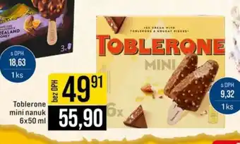 Jip Toblerone mini nanuk 6x50 ml nabídka