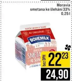 Jip Moravia smetana ke šlehání 33% 0,25 l nabídka