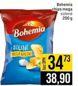 Jip Bohemia chips mega solené 200 g nabídka