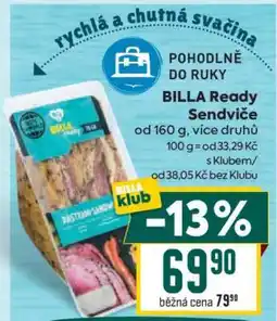 Billa BILLA Ready Sendviče nabídka