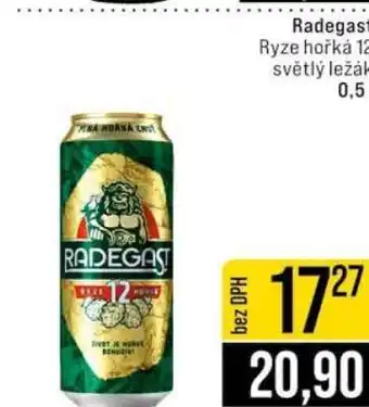 Jip Radegast Ryze Hořká 12 nabídka