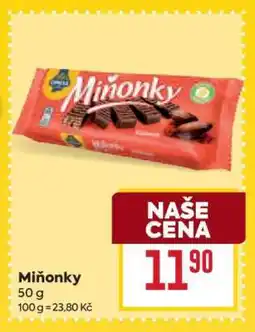 Billa Miňonky nabídka