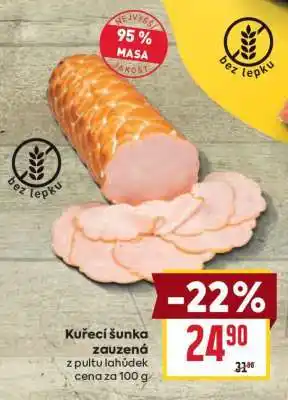Billa Kuřecí šunka zauzená nabídka