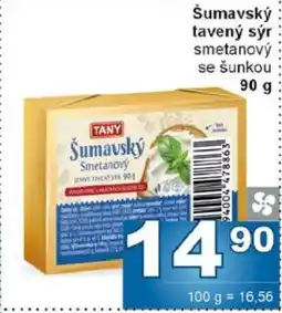 Jip Šumavský tavený sýr smetanový se šunkou nabídka