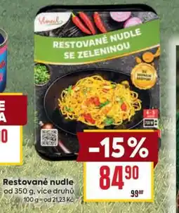 Billa Restované nudle nabídka