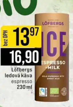 Jip Löfbergs ledová káva espresso 230 ml nabídka