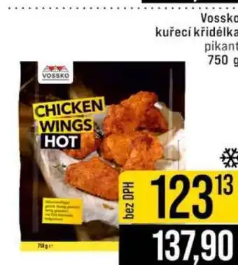 Jip Vossko kuřecí křidélka pikantní nabídka