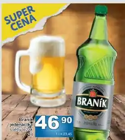 Jip Braník Jedenáctka světlý ležák nabídka