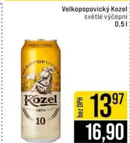 Jip Velkopopovický Kozel světlé výčepní nabídka