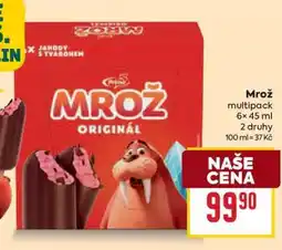 Billa Mrož multipack nabídka