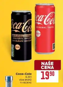 Billa COCA-COLA nabídka