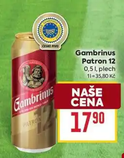 Billa Gambrinus Patron 12 nabídka