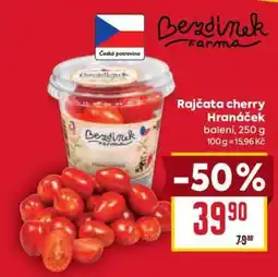 Billa Rajčata cherry Hranáček nabídka