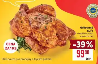 Billa Grilované kuře nabídka