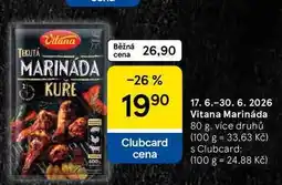 Tesco Vitana Marináda, 80 g, více druhů nabídka