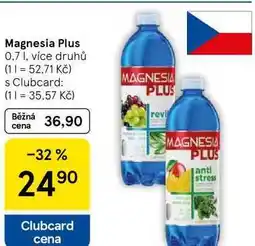 Tesco Magnesia Plus, 0,7 l, více druhů nabídka
