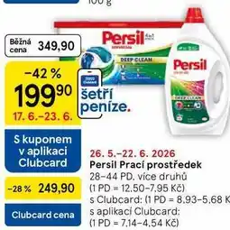 Tesco Persil Prací prostředek, 28-44 PD, více druhů nabídka