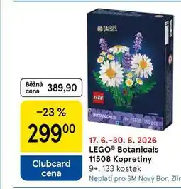 Tesco LEGO Botanicals 11508 Kopretiny 9+, 133 kostek nabídka
