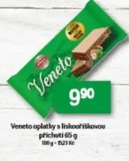 Brněnka Veneto oplatky s liskootiškovou příchuti nabídka