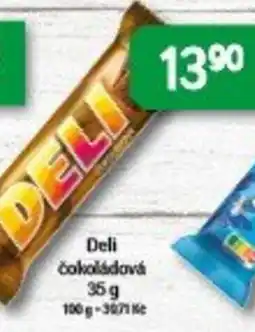 Brněnka Deli čokoládová nabídka
