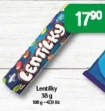 Brněnka Lentilky nabídka