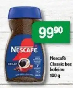 Brněnka Nescafé Classic bez kofeinu nabídka