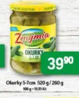 Brněnka Okurky 5-7cm nabídka