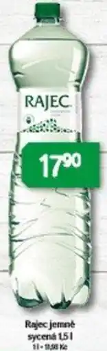 Brněnka Rajec jemné sycená nabídka