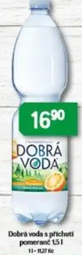 Brněnka Dobrá voda s příchutí pomeranč nabídka
