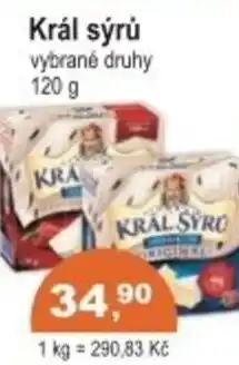 Coop Král sýrů nabídka