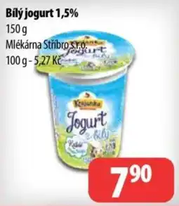 Partner Maloobchodní síť Bílý jogurt 1,5% nabídka