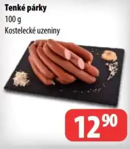 Partner Maloobchodní síť Tenké párky nabídka