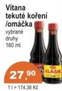 Coop Vitana tekuté koření /omáčka nabídka