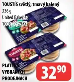 Partner Maloobchodní síť TOUSTÍS Světlý, tmavý balený nabídka