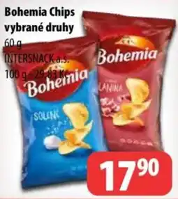 Partner Maloobchodní síť BOHEMIA Chips vybrané druhy nabídka