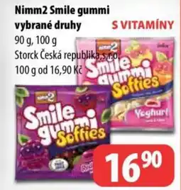 Partner Maloobchodní síť NIMM2 Smile gummmi vybrané druhy nabídka