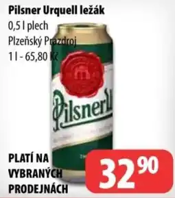 Partner Maloobchodní síť PILSNER Urquell ležák nabídka