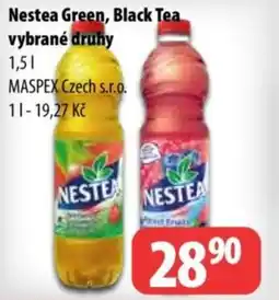 Partner Maloobchodní síť NESTEA Green, black tea vybrané druhy nabídka