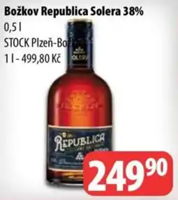 Partner Maloobchodní síť Božkov republica solera 38% nabídka
