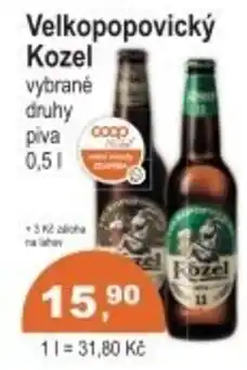 Coop Velkopopovický Kozel nabídka
