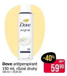 Teta Dove nabídka