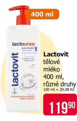 Teta Lactovit nabídka