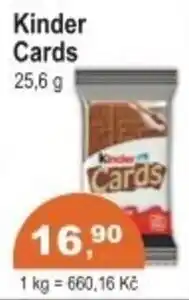 Coop Kinder Cards nabídka