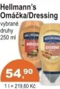 Coop Hellmann's Omáčka/Dressing nabídka