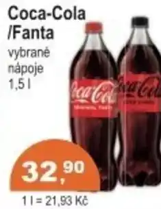 Coop Coca-Cola /Fanta nabídka