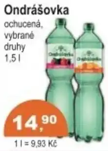 Coop Ondrášovka ochucená nabídka
