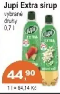 Coop Jupí Extra sirup nabídka