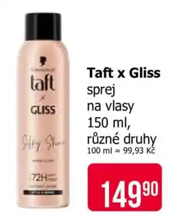 Teta Taft x gliss nabídka