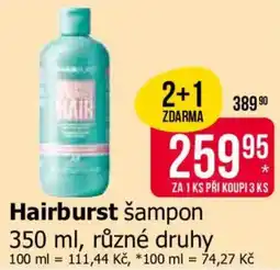 Teta Hairburst nabídka