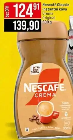 Jip Nescafé Classic instantní káva Crema Original nabídka